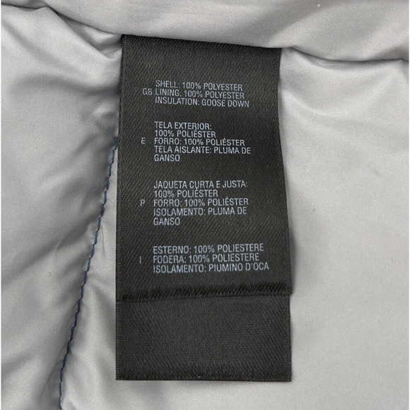 The North Face 700 Down Fill Ombre Puffer Vest Womens Small Blue - Picture 4 of 10